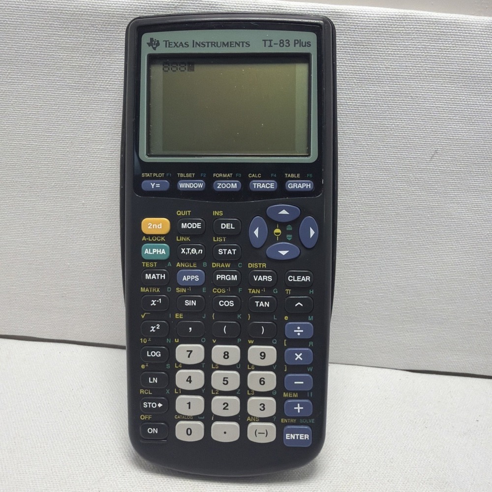 Texas Instruments TI 83 Plus Graphing Calculator